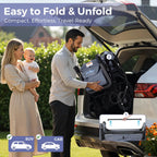 Momfann 2-Seater All-Terrain Stroller Wagon for Kids