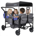 Momfann 2-Seater All-Terrain Stroller Wagon for Kids